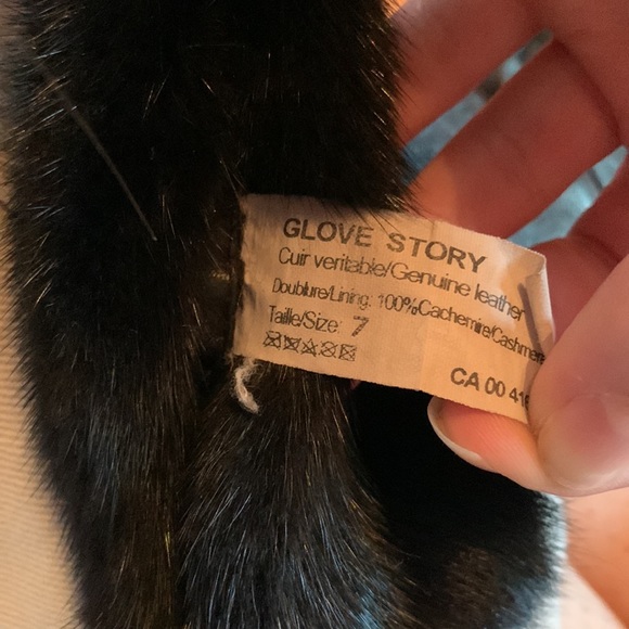 Real leather gloves from the brand glove story, woman’s size 7 in gloves - Picture 4 of 4